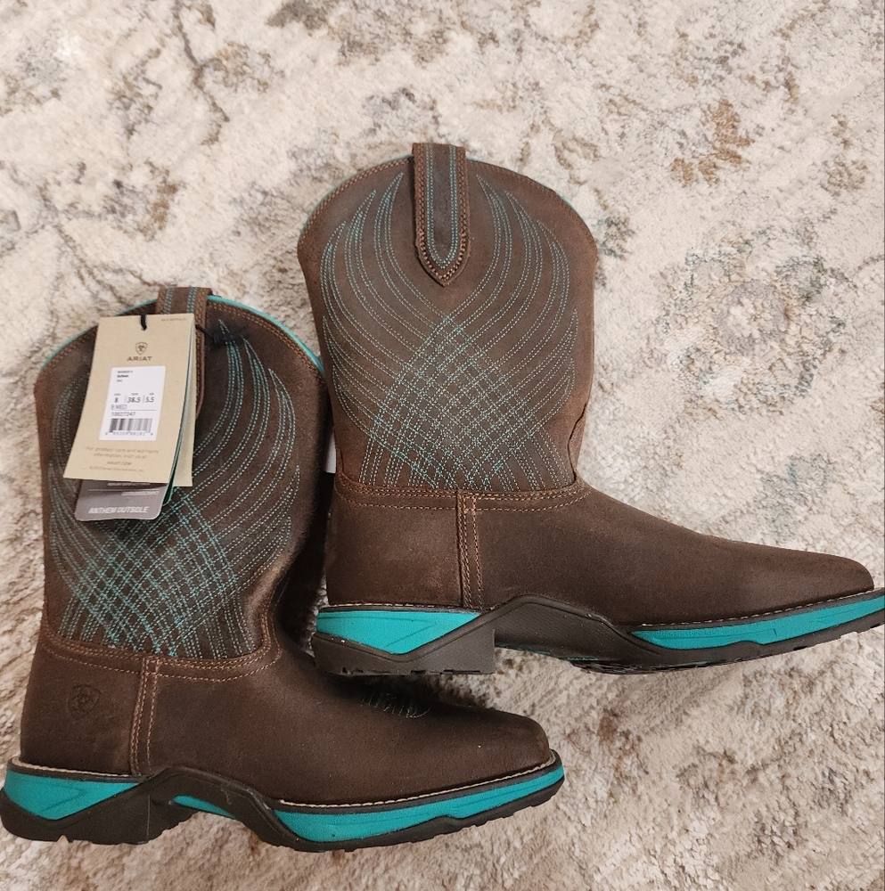 Ariat Women's Anthem Java Boots - Picture 3 of 7